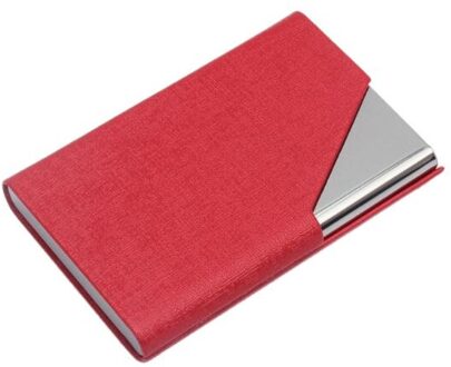 Professionele Metalen Visitekaartje Case, Draagbare Visitekaarthouder. Xxuc