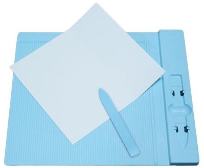 Professionele Mini Score Scoring Board Meetinstrument Voor Origami Envelop Card Map Gereedschappen Q84D