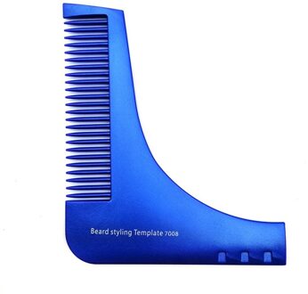 Professionele mode draagbare Baard Styling Vormgeven Sjabloon Kam Kapper Tool Symmetrie Trimmen Shaper Stencil