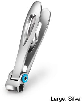 Professionele Nagelknipper Roestvrij Staal Brede Bekopening Manicure Vingernagel Cutter Dikke Harde Ingegroeide Teennagel Schaar Gereedschap sliver groot