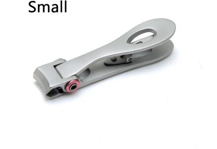Professionele Nagelknipper Rvs Nail Cutter Vingernagel Teennagel Manicure Trimmer Teennagel Clippers Voor Dikke Nagels zilver klein
