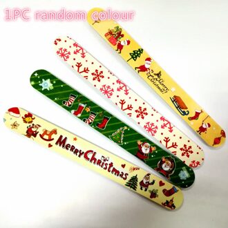 Professionele Nagelvijl 100/180 Kerst Nagelvijlen Grey Boot Schuren Buffer Block Pedicure Manicure Buffing Polish Beauty Tools