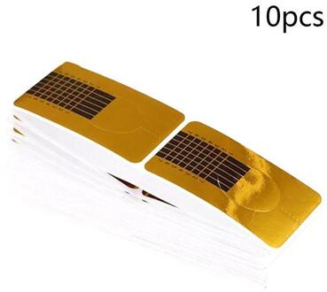 Professionele Nail Forms Sticker 10/20/40 Pcs Acryl Vorm Nagels Gel Extension Guide Curl Polish Art Nail curve Tips Z7B7 10stk