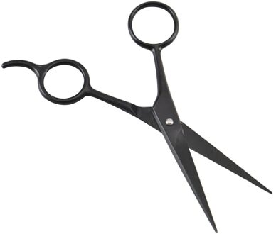 Professionele Nail Schaar Wenkbrauw Neus Haar Schaar Rvs Oor Haar Remover Schaar Kapper Make-Up Schaar zwart