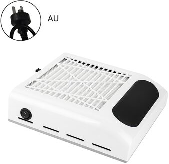 Professionele Nail Stofafzuiging Collector Sterke Fan 80W Nagels Stofzuiger Nail Art Salon Apparatuur Manicure Machine Tools AU plug