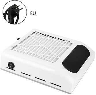 Professionele Nail Stofafzuiging Collector Sterke Fan 80W Nagels Stofzuiger Nail Art Salon Apparatuur Manicure Machine Tools EU plug