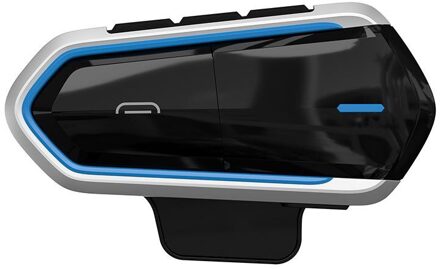 Professionele QTB35 Motorrijwiel Helm Intercom Mvo Bluetooth 4.1 Headset Interphone Motorfiets Accessoires Levert Blauw