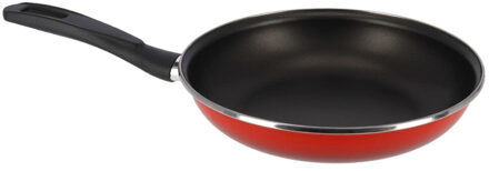 Professionele rode koekenpan Merida - Aluminium - met anti-aanbak laag - D30 cm - Hapjespan