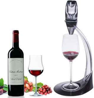 Professionele Rode Wijn Decanter Schenker Met Filter Standhouder Vodka Quick Air Beluchter Voor Thuis Eetkamer Bar Essentiële Set Beste pr