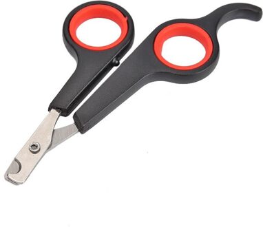 Professionele Roestvrij Staal Huisdier Kat Hond Nagelknipper Cutter Grooming Schaar Clippers Dieren Hond Kat Claw Grooming Trimmer zwart