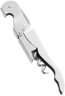 Professionele Roestvrij Staal Wijn Flesopener Multifunctionele Kurkentrekker Flesopener Cutter Beer Bar Keuken Restaurant Gereedschappen wit