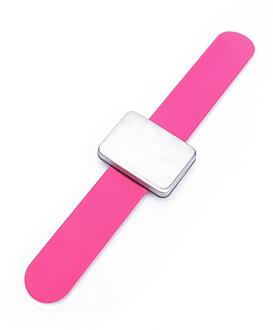 Professionele Salon Haar Accessoires Magnetische Armband Wrist Band Strap Belt Haar Clip Houder Kapper Kappers Styling Tools heet roze