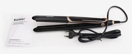 Professionele Stijltang Curler Corrugation Led Display Negatieve Aanpassing Elektrische Krultang Infrarood Haar Stijltang geen doos