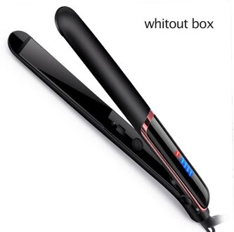 Professionele Stijltang Haar Crimper Stijltang En Krultang Haar Krultang 2 In 1 Strijkijzers Keramische Styling Tools blackA / VS