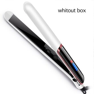 Professionele Stijltang Haar Crimper Stijltang En Krultang Haar Krultang 2 In 1 Strijkijzers Keramische Styling Tools whiteA / VS