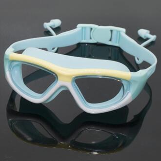 Professionele Swim Eyewear Uv Zwembril Zwembad Zwemmen Bril Oordopje Kid Kinderen Water Sportbrillen 03