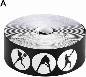Professionele Tennis Racket Guard Edge Head Bescherming Tape Sticker Accessoires Off Racket Tape Tennis Guard Anti Racket P T1O1 zwart