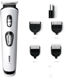 Professionele Tondeuse Oplaadbare Tondeuse Low Noise Haar Knippen Kit Kapper Schaar Blade Haar Lengte Passen