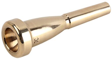 Professionele Trompet Mondstuk 7C Vergulde Metalen Trompeta Bullet Shape Mondstuk