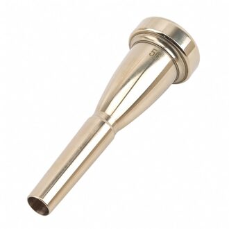 Professionele Trompet Mondstuk Meg 3C/5C/7C Maat Voor Bach Beginner Musical Trompet Accessoires Onderdelen Of Vinger Uitoefenaar Gold5C