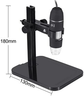 Professionele Usb Digitale Microscoop 1000X 800X 8 Led Elektronische 2MP Microscoop Endoscoop Zoom Camera Vergrootglas + Lift Stand