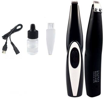 Professionele Usb Opladen Huisdier Kat Hond Haar Trimmer Duurzaam Elektrische Hond Tondeuse Grooming Scheerapparaat Set Huisdieren Kapsel Machine