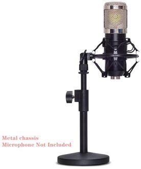 Professionele Verstelbare Opvouwbare Desktop Tafel Houder Microfoon Statief MIC Stand Mount Clip Mount Shock Voor Karaoke model- B
