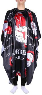 Professionele Volwassenen Kapper Kappers Schort Kapsel Capes Waterdicht Doek Salon Haar Knippen Gown Kapper Doek Cape