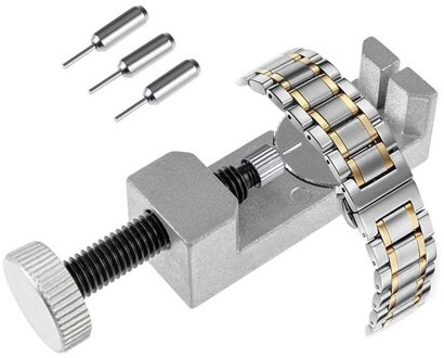 Professionele Watch Band & Armband Link Remover Verstelbare Met Metalen 3 Pins Horloge Reparatie Gereedschap Voor Horlogemaker