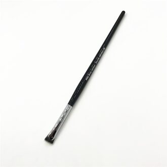 Professionele Wenkbrauw Contour Make-Up Borstel Zachte Geitenhaar Lange Handvat #36 Kleine Platte Wimper Mascara Fan Brush Cosmetische Tool