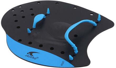 Professionele Zwemmen Peddels Zwemmen Slagen Praktijk Correctie Zwemmen Gereedschap Verstelbare Hand Zwemvliezen Handschoenen blauw