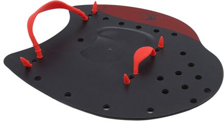 Professionele Zwemmen Peddels Zwemmen Slagen Praktijk Correctie Zwemmen Gereedschap Verstelbare Hand Zwemvliezen Handschoenen rood