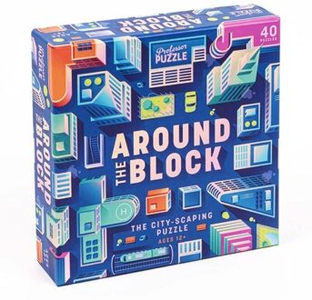 Professor Puzzle Around the Block - The City Scaping Puzzle