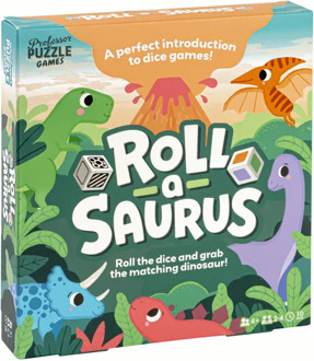 Professor Puzzle Roll-A-Saurus