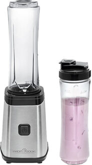 ProfiCook blender/smoothiemaker SM1078 Transparant#Zilverkleurig