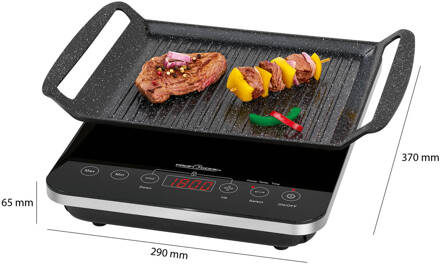 ProfiCook Inductie tafelgrill PC-ITG 1130 2000 W Zwart