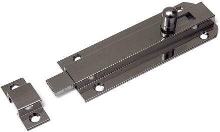 Profielschuif / rolschuiven - staal - 4x2,5 cm - deurbeveiliging