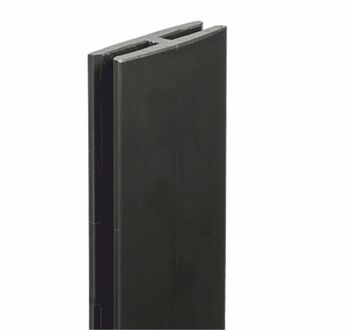 Profil H Antraciet 2m