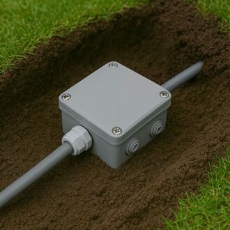 Profile Lasdoos - Ip65 - 100x100x50mm - Grijs