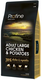 Profine Adult Large Breed Chicken & Potatoes 3kg/15kg Inhoud - 15 kg
