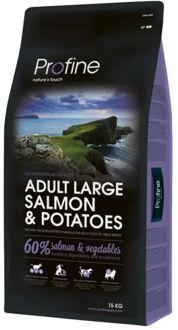 Profine Adult Large Breed Salmon & Potatoes 3kg/15kg Inhoud - 15 kg