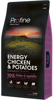 Profine Energy Chicken & Potatoes 3kg/15kg Inhoud - 15 kg