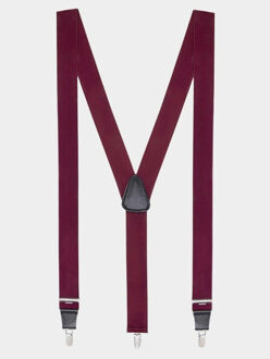 Profuomo Bretels pp1l00029c/602 Rood - One size