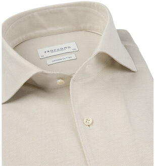 Profuomo Business overhemd Beige - 41 (L)