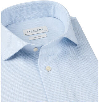 Profuomo Business overhemd Blauw - 44 (XL)