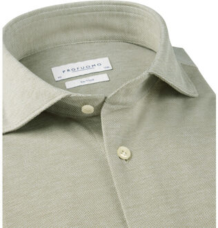 Profuomo Business overhemd Groen - 39 (M)