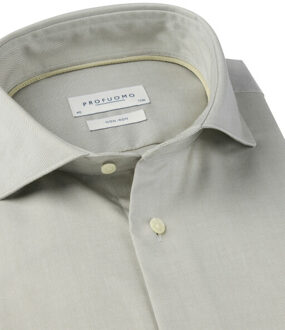Profuomo Business overhemd Groen - 44 (XL)