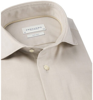 Profuomo Business overhemd - maat 39 (M) Beige