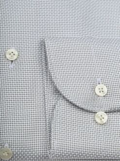 Profuomo Dobby Overhemd Lichtgroen - 37,38,39,40,41,42,43,44,45