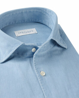 Profuomo Dress shirt Blauw - 44 (XL)